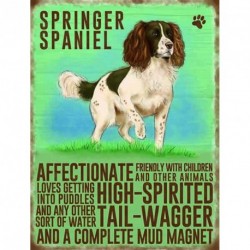 Vintage Style Retro Metal Wall Sign Dog Lovers Owners...