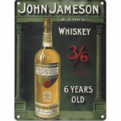 JOHN JAMESON & SONS WHISKY Metal Advertising Sign (SMALL...