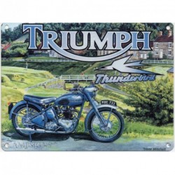 Triumph Thunderbird Metal Sign Nostalgic Vintage Retro...