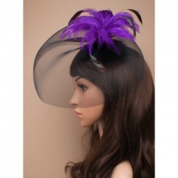 Hatinator Clip - Large black net hatinator/fascinator...