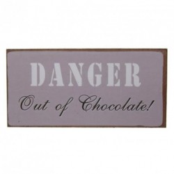 Danger Out Of Chocolate Magnet Size: 5x10cm