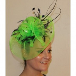 Fascinator - Gorgeous Crin Flower Net and Feather...