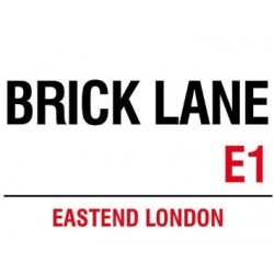Novelty Metal Sign - BRICK LANE E1 LONDON STREET SIGN...