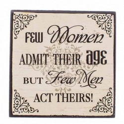 Magnet Women Admit Act Age Size: 10x10x1cm