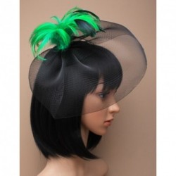 Hatinator Clip - Large black net hatinator with bright...