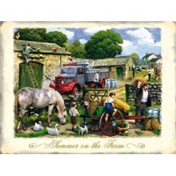 Metal Sign - Summer Farm Metal Plaque - Metal Sign