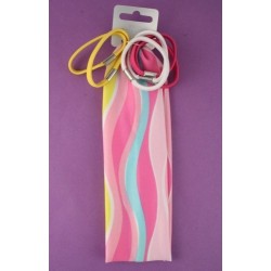 Headband & Elastics - Wavy stripe fabric kylie head band...