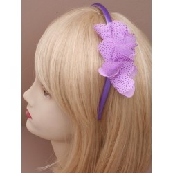Aliceband - Glittery Side Ruffle headband Alice band