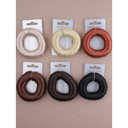 Faux Hair Ring Scunchies