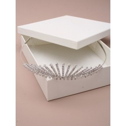 Silv Crystal Sunray Tiara. This item Comes Packed in a...