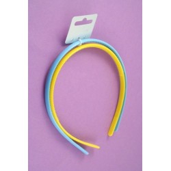 Aliceband - Twin Pack - Brightly coloured plastic toothed...