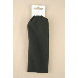 Headband - 6.5cm Wide black hair accessory stretch fabric...