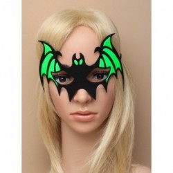 Halloween Mask - bat face halloween mask in green, orange...