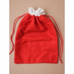 Santa Sack - Felt Christmas H30xW21cm cord drawstring...