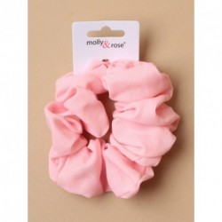 Hair Scrunchie - Neutral coloured fabric scrunchie in...