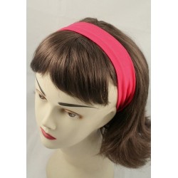 Headband - Coloured fabric wide (5cm) stretch fabric...