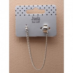 Ear Cuff - Silv Ear cuff with crystal stud and cascaiding...