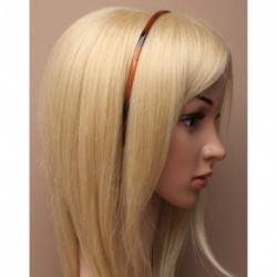 Headband - 5mm narrow faux tortoise shell alice band head...
