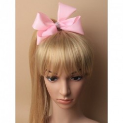 Hair Clip Bow - 15cm bright pastel coloured grosgrain bow...