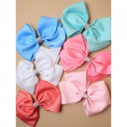 Hair Clip Bow - 20cm bright pastel coloured grosgrain bow...