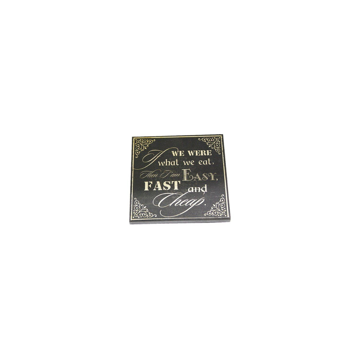 Magnet If We Were What We Eat Size: 10x10x0.8cm Magnet If We Were What We Eat Size: 10x10x0.8cm
