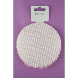 Bun Hair Net - Pink Mesh Bun Net