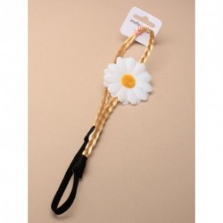 Headband - Plaited imitation faux hair brown or blonde...