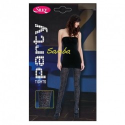 Silky Womens/Ladies Samba Party Tights, Black Medium...