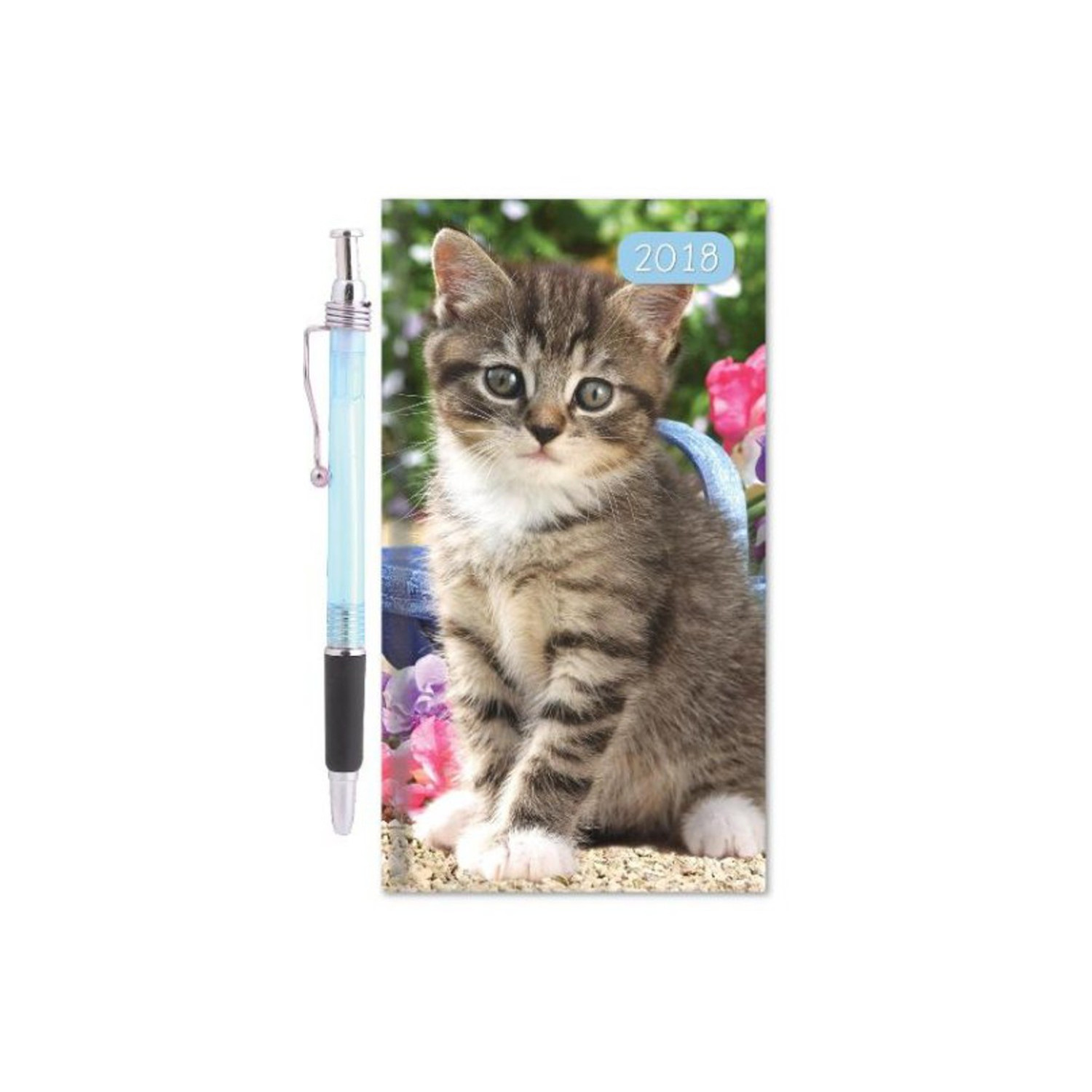 2018 Slim Diary & Pen - Pet Portraits