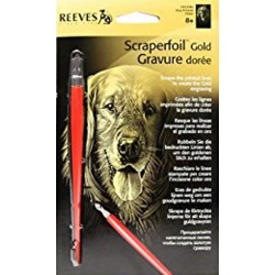 Reeves Scraperfoil Mini Dog (Gold)
