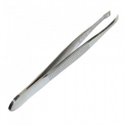 Tweezers - Diagonal ended  Beauty Basics 8.5cm long tweezers