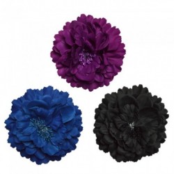 Hair Flower Clip - Large 11cm diameter flower on beak...