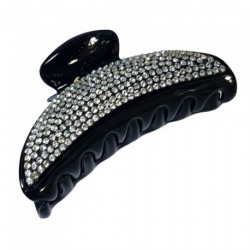 Diamante clamp. Black