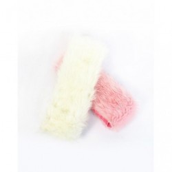 Fluffy head band - Ladies warm pink or cream faux fur...