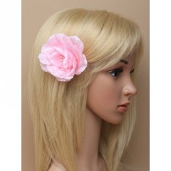 Flower Clip - Large fabric flower with a choice of 3...