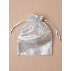 Organza Gift Bag - Silver Grey 14 x 11cm organza gift...