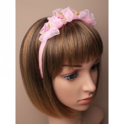 Rosebud Headband - Pink rosebud alice band head band