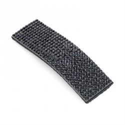 Hair clip - Black colour crystal rectangle shape hair...