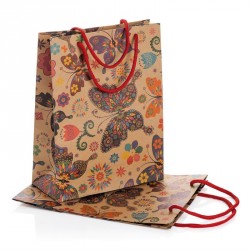 Large size butterfly design paper bag. - (ST31294)