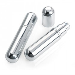 Travel purfume spray - Shiny silver colour empty atomiser...