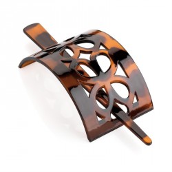 Hair clip - Tortoise shell effect colour stick hair...