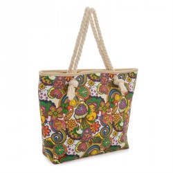 Bag - Multi print rope handle bag - (BG30466)
