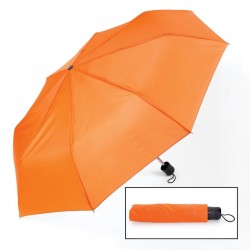 Orange colour fashion umbrella. - (U29595)